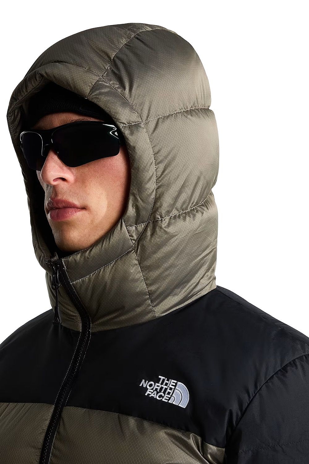 kurtka The North Face Diablo Down 2.0 Hoodie - Stone Slab Black Heather/TNF Black - men´s