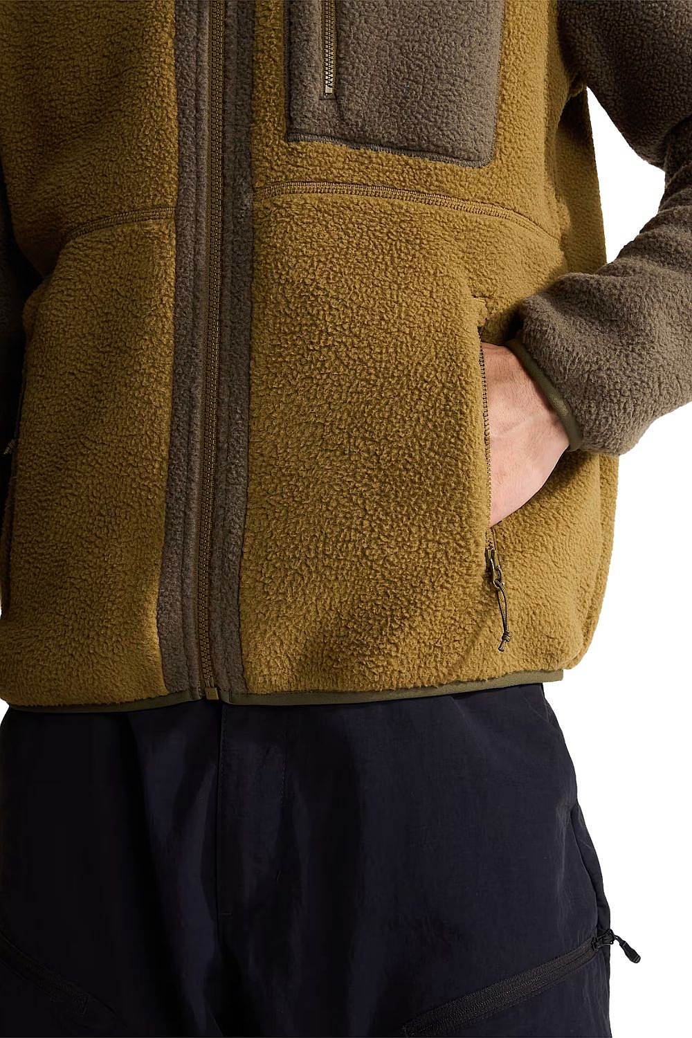 Sweatshirt The North Face Yumiori Zip - Caraway Seed/New Taupe Green - men´s