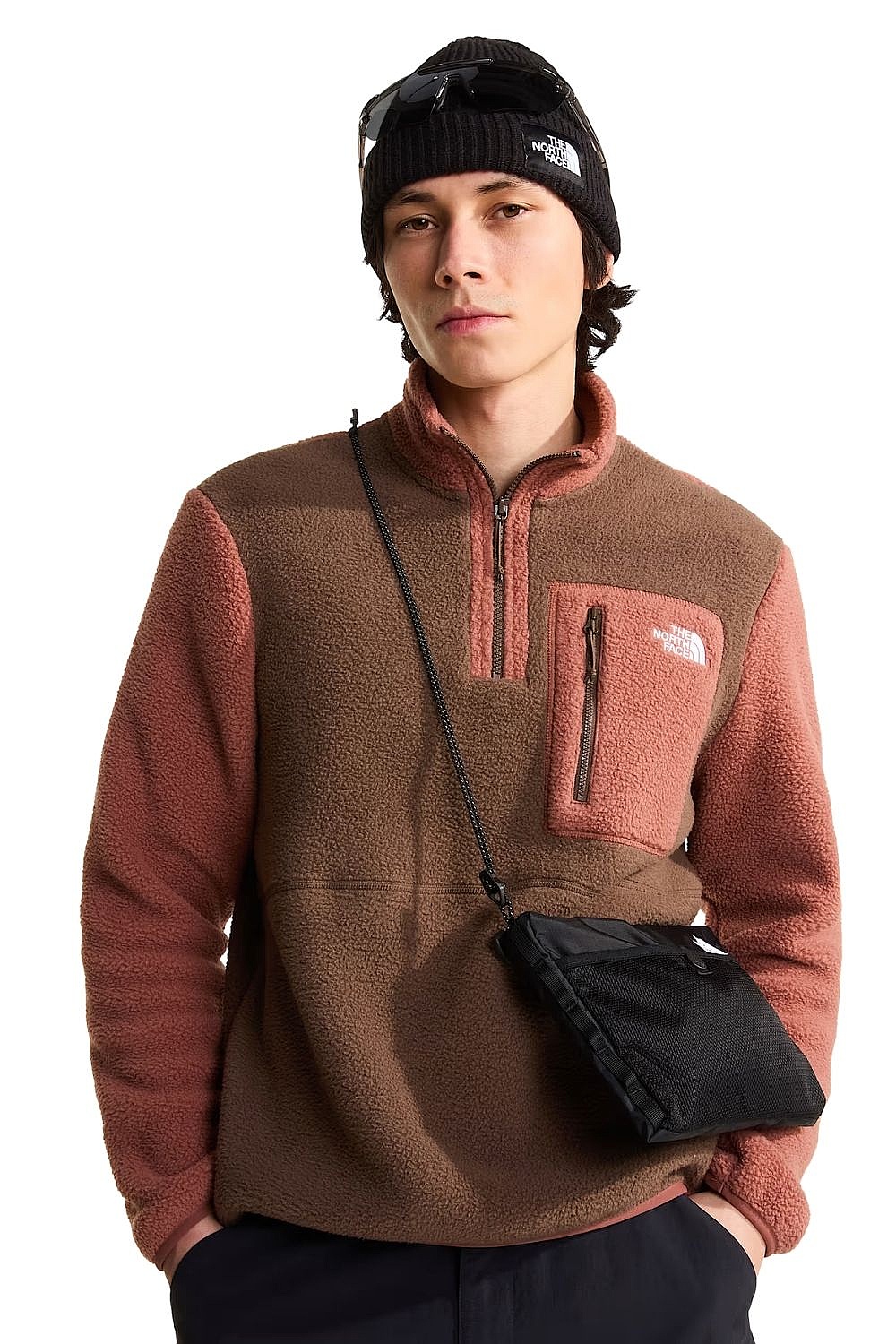 Sweatshirt The North Face Yumiori - Smokey Brown/Copper Silt - men´s