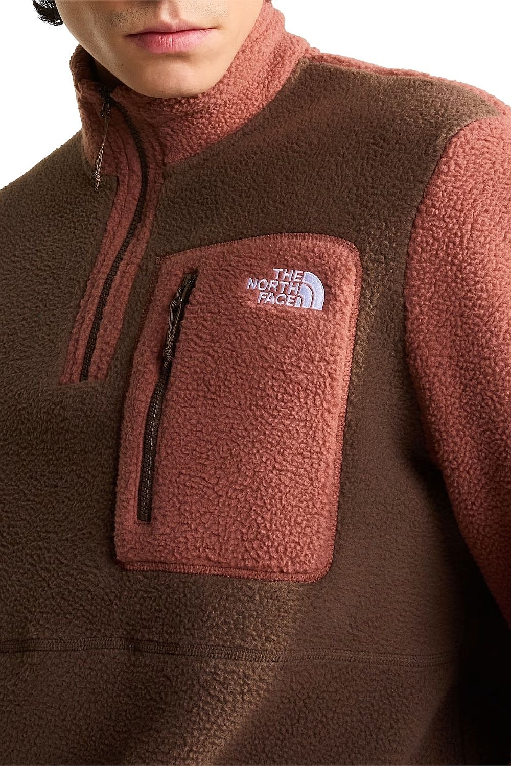 Sweatshirt The North Face Yumiori - Smokey Brown/Copper Silt - men´s