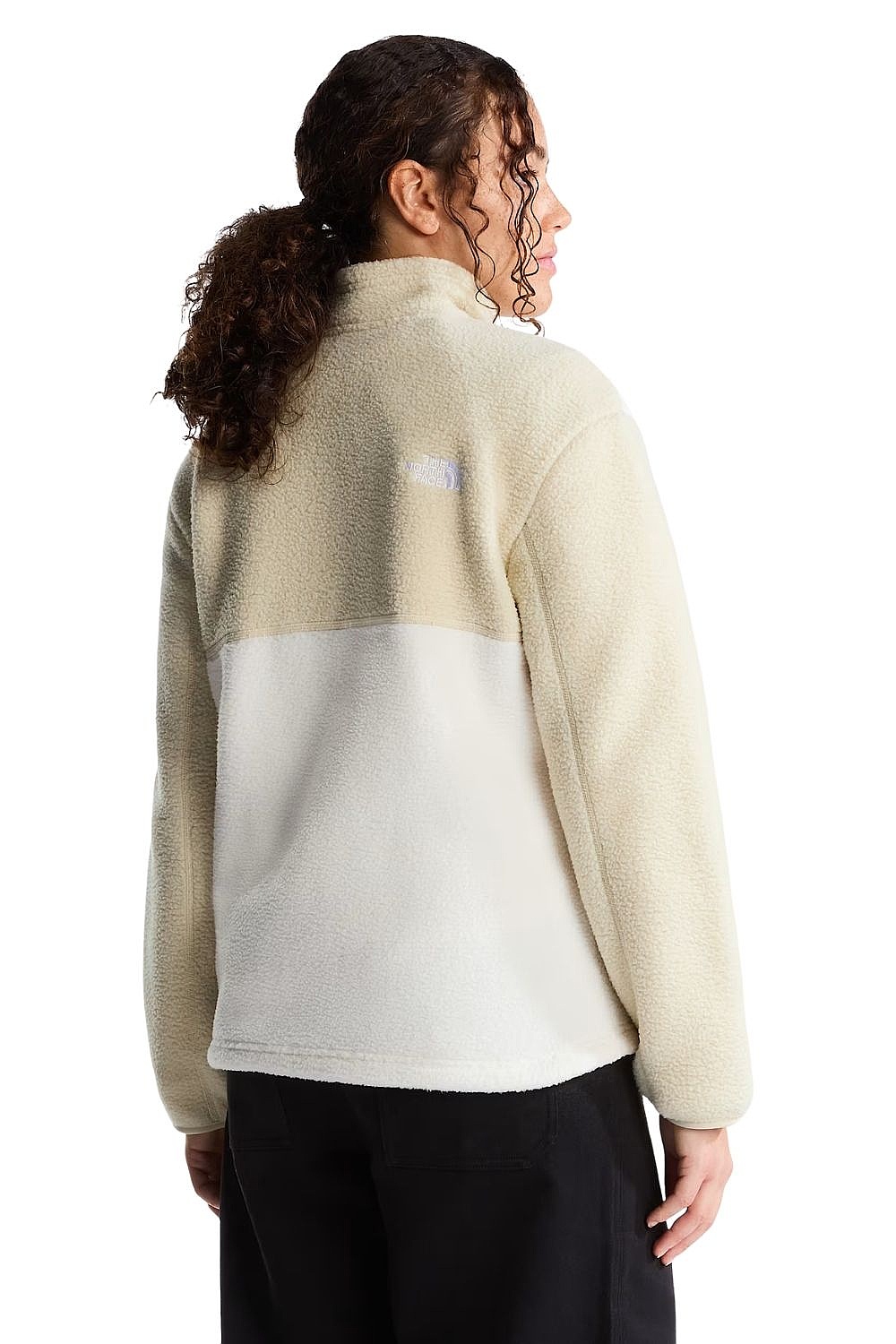 Sweatshirt The North Face Yumiori Zip - White Dune/Desert Stone - women´s