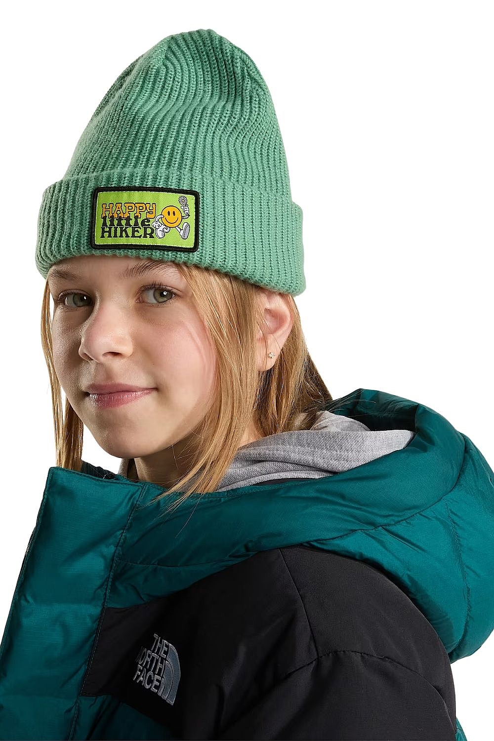 шляпа The North Face Salty Lined - Dimmed Algae/Hike Patch - unisex junior