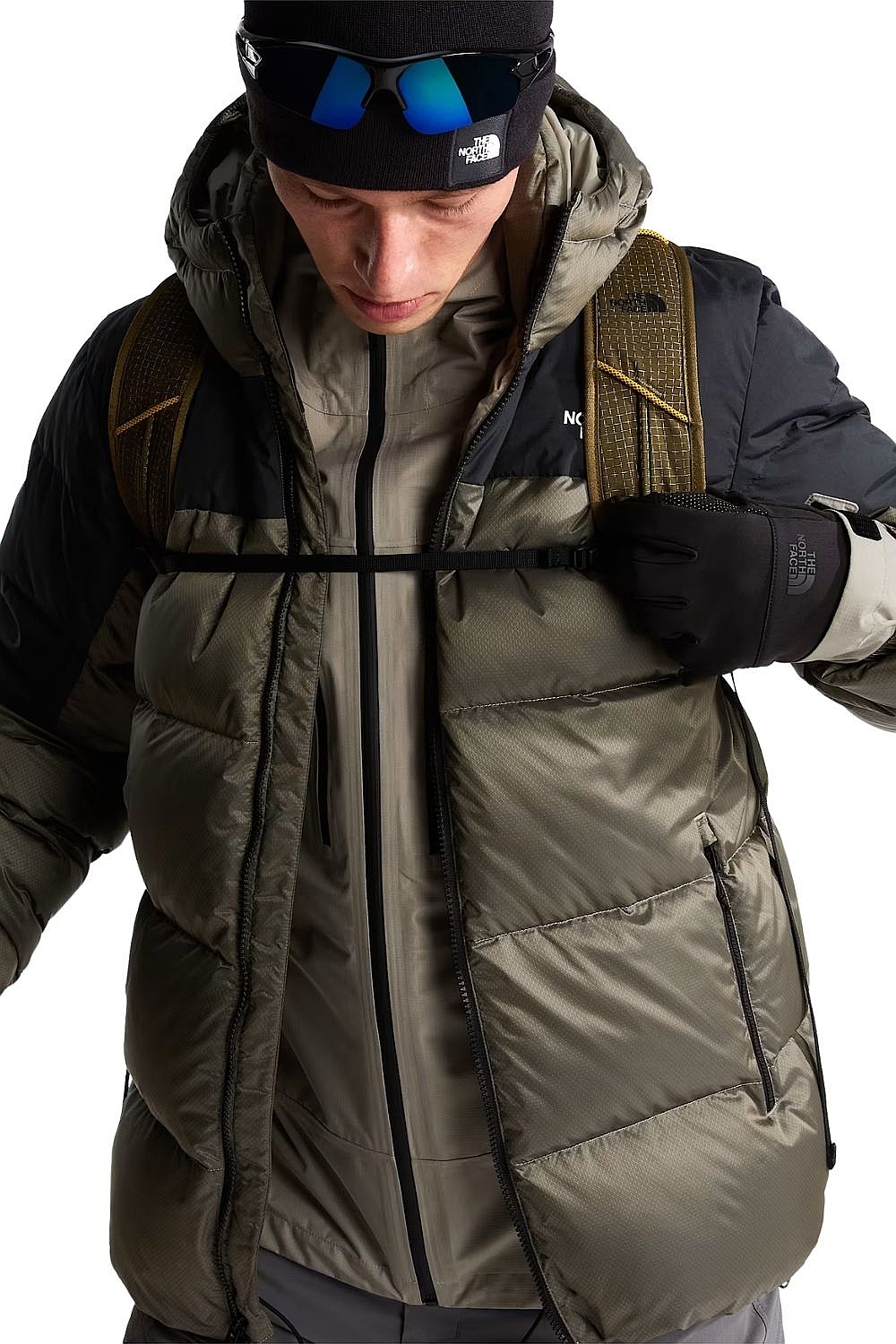 kurtka The North Face Diablo Down 2.0 Hoodie - Stone Slab Black Heather/TNF Black - men´s