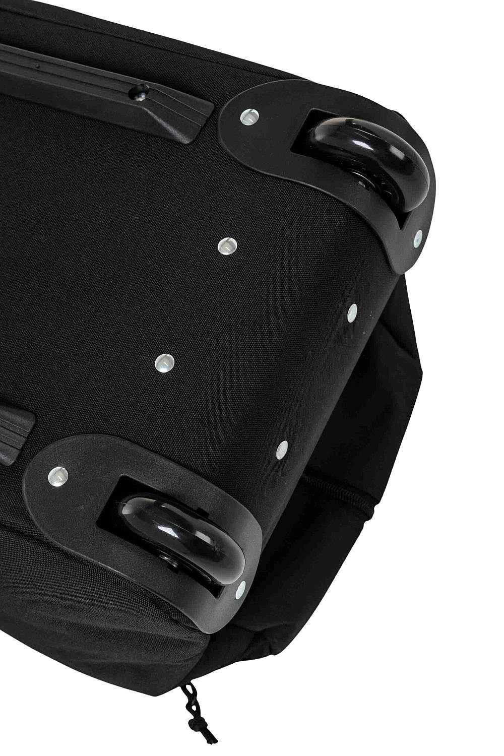 kufr Meatfly Gail Trolley - Full Black/Black Logo