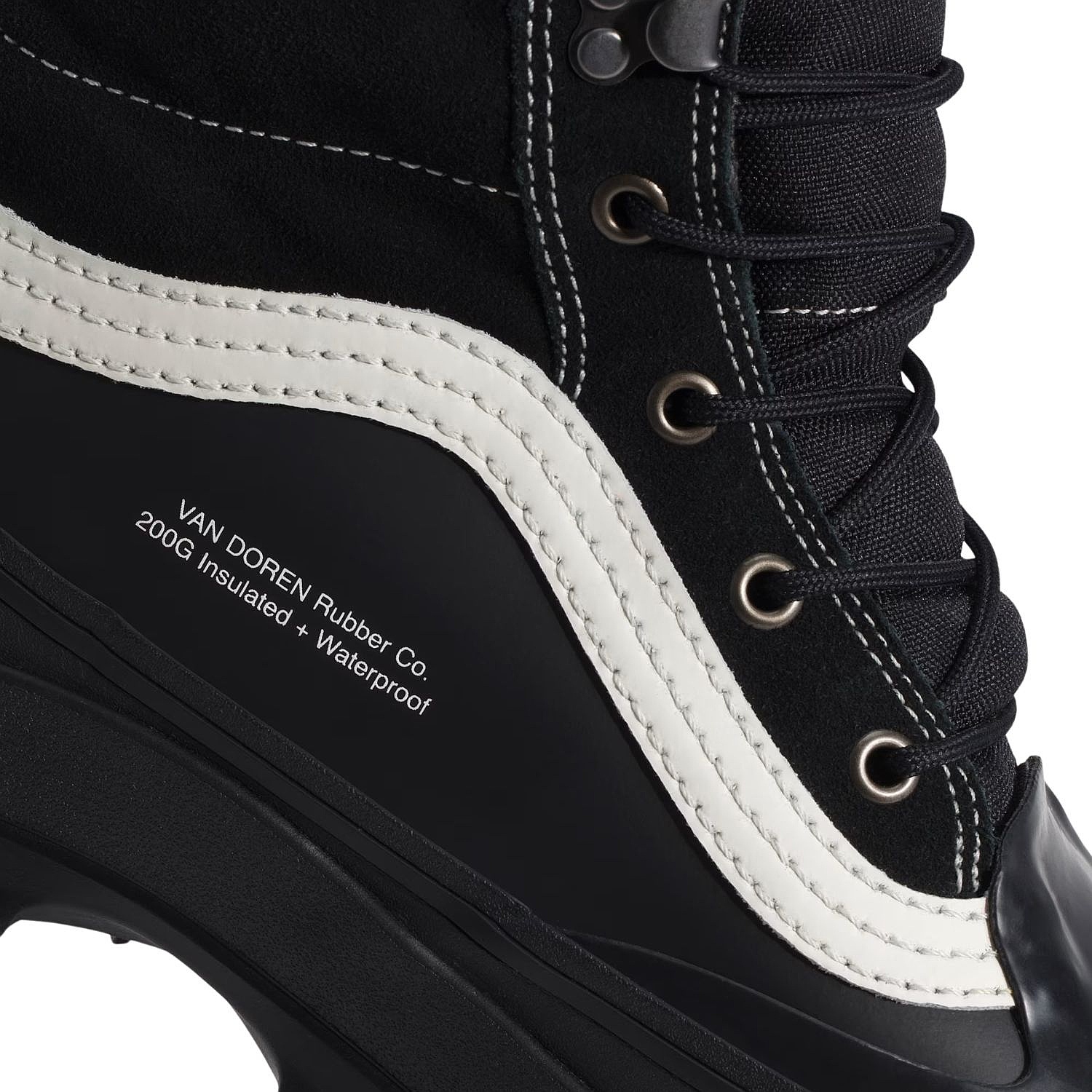 chaussures Vans Standard Mid 2.0 MTE - Black/White