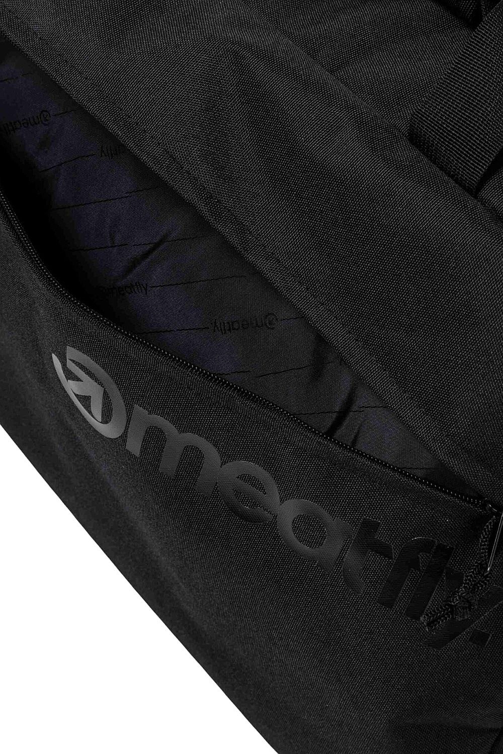 kufr Meatfly Gail Trolley - Full Black/Black Logo