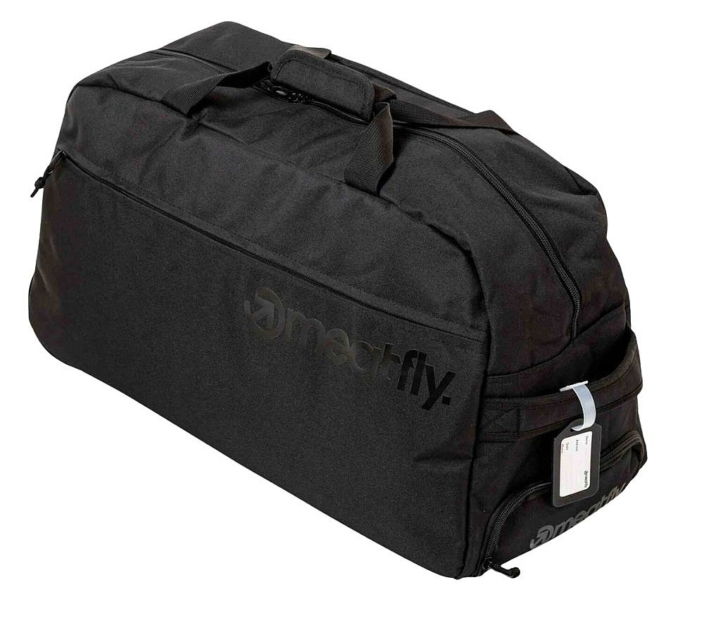 kufr Meatfly Gail Trolley - Full Black/Black Logo