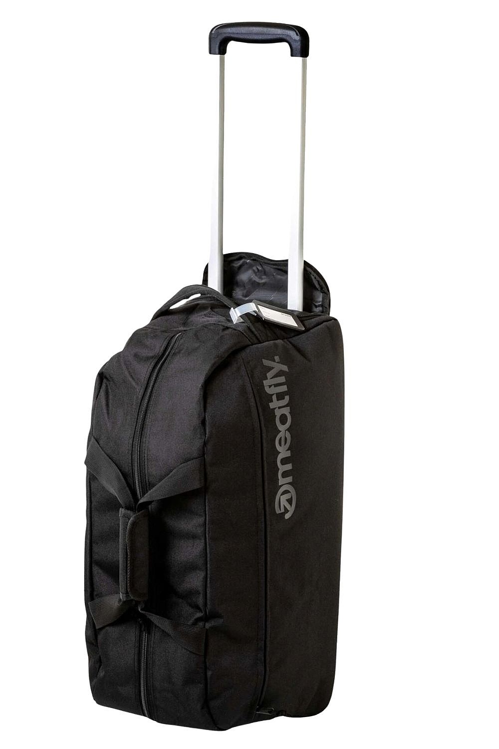 kufr Meatfly Gail Trolley - Full Black/Black Logo