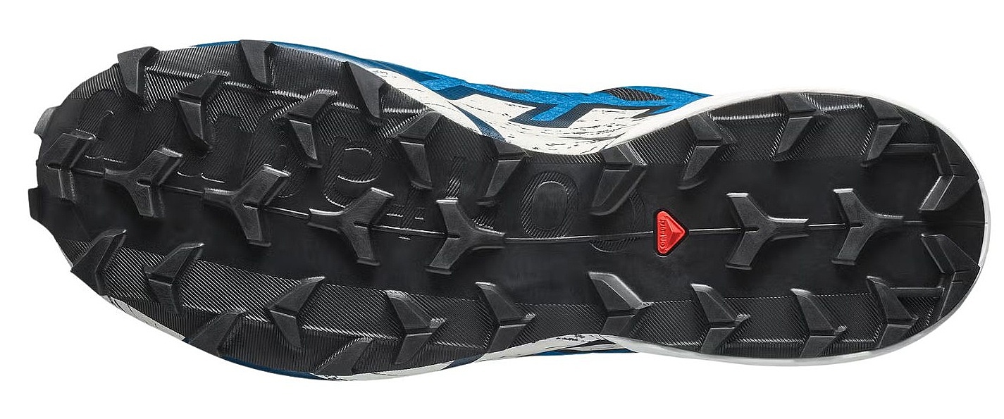 topánky Salomon Speedcross 6 GTX - Black/Mykonos Blue/Vanilla Ice - men´s