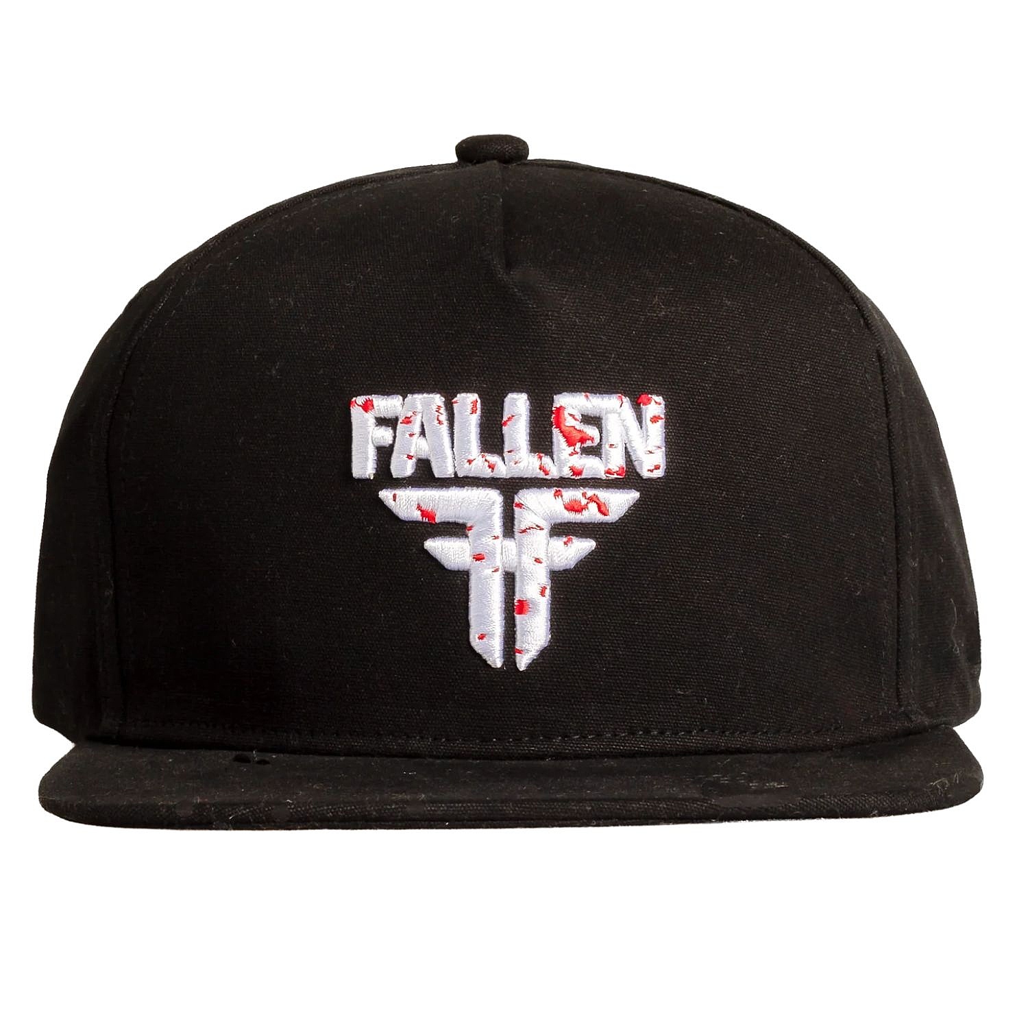 šiltovka Fallen Insignia Flat - Black/White/Splatter - men´s