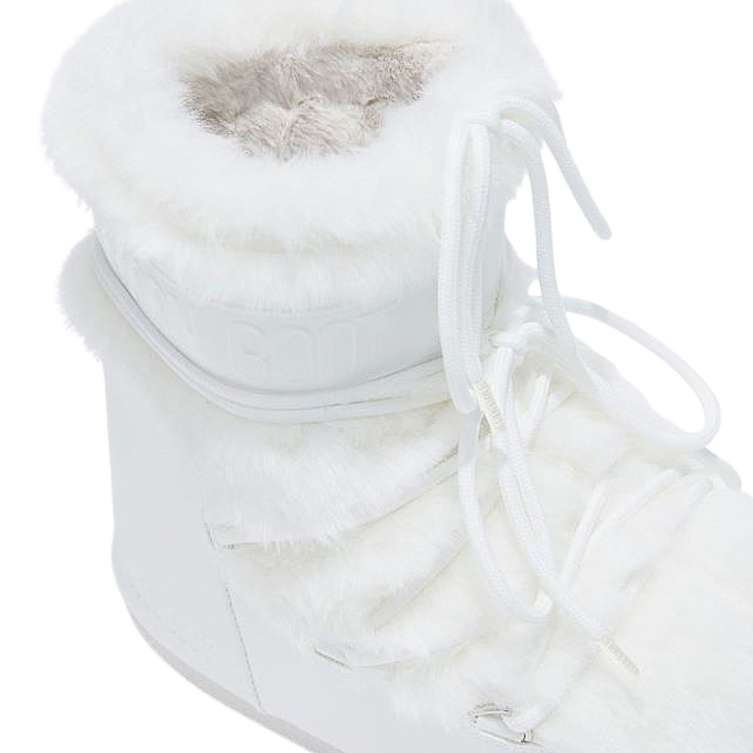 topánky Moon Boot Icon Low Faux Fur - Optical White