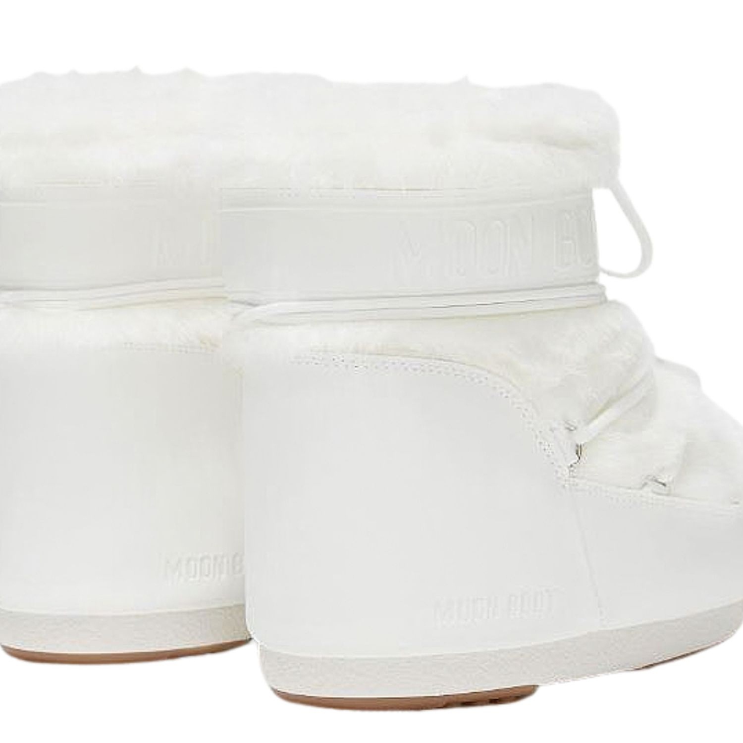 topánky Moon Boot Icon Low Faux Fur - Optical White
