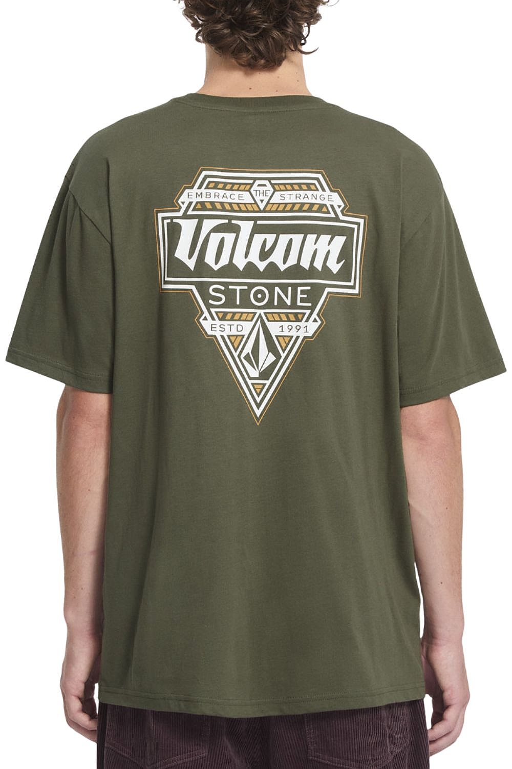 T-Shirt Volcom Linear Basic - Wintermoss - men´s