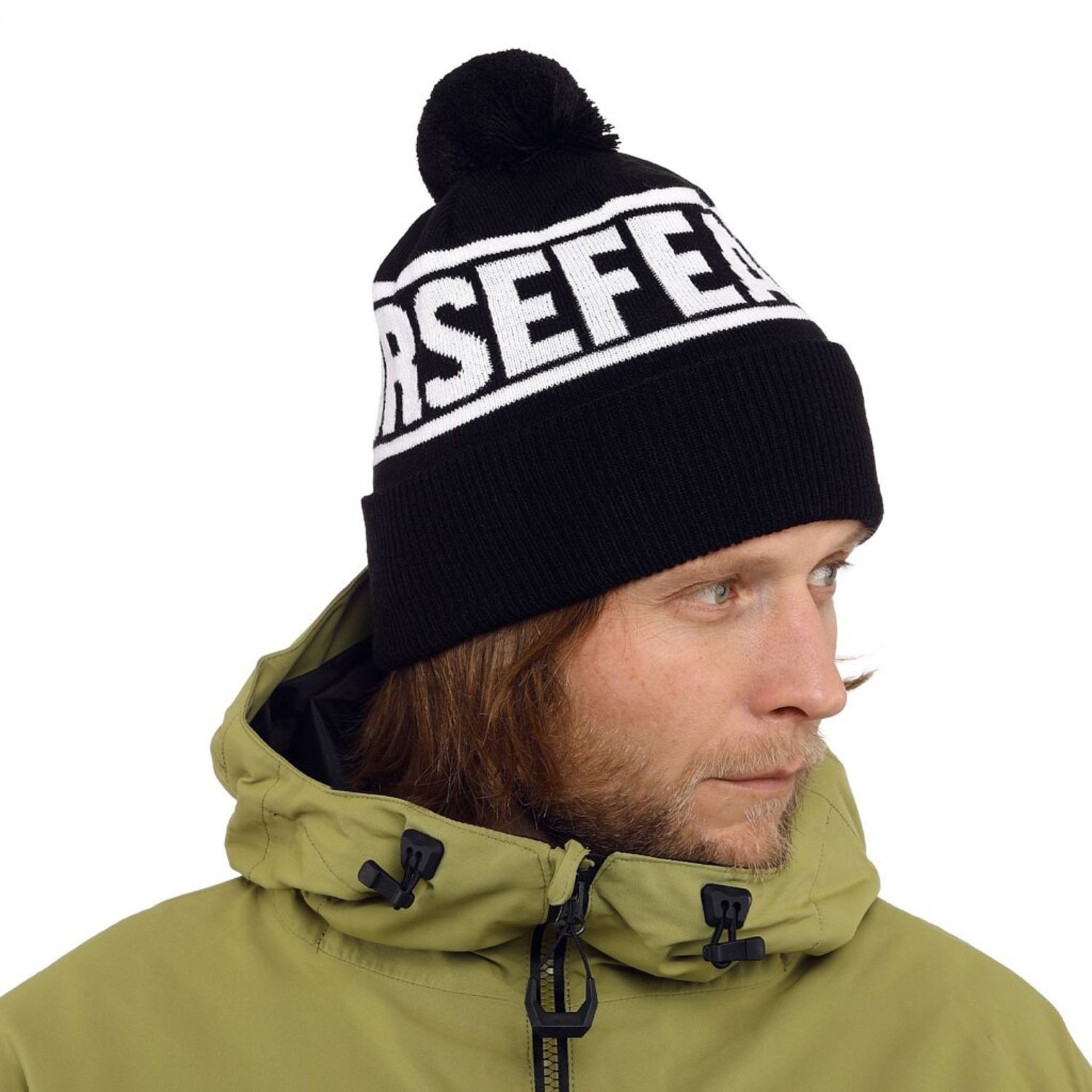 Mütze Horsefeathers Royce - Black - men´s