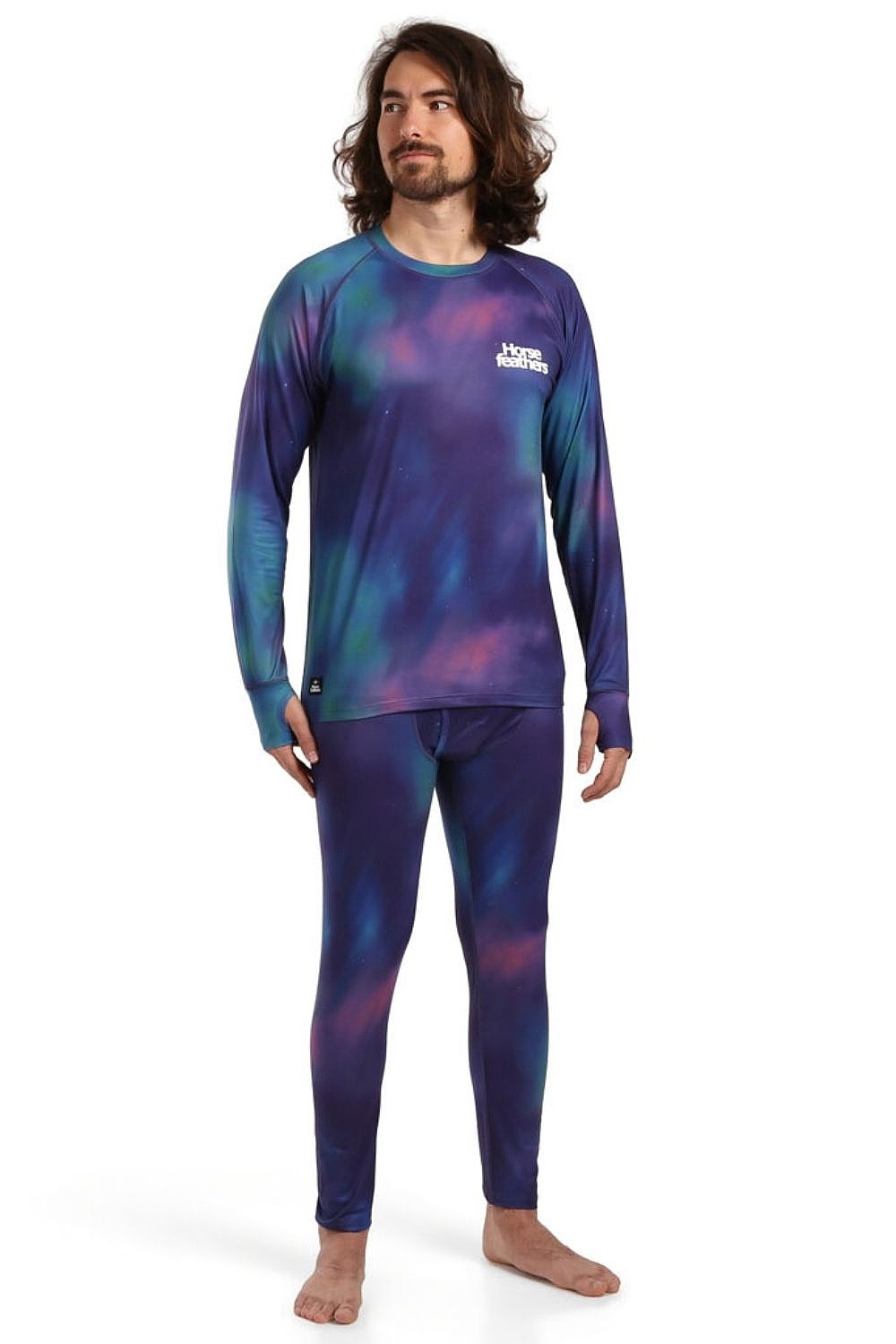 T-Shirt Horsefeathers Riley LS - Aurora - men´s