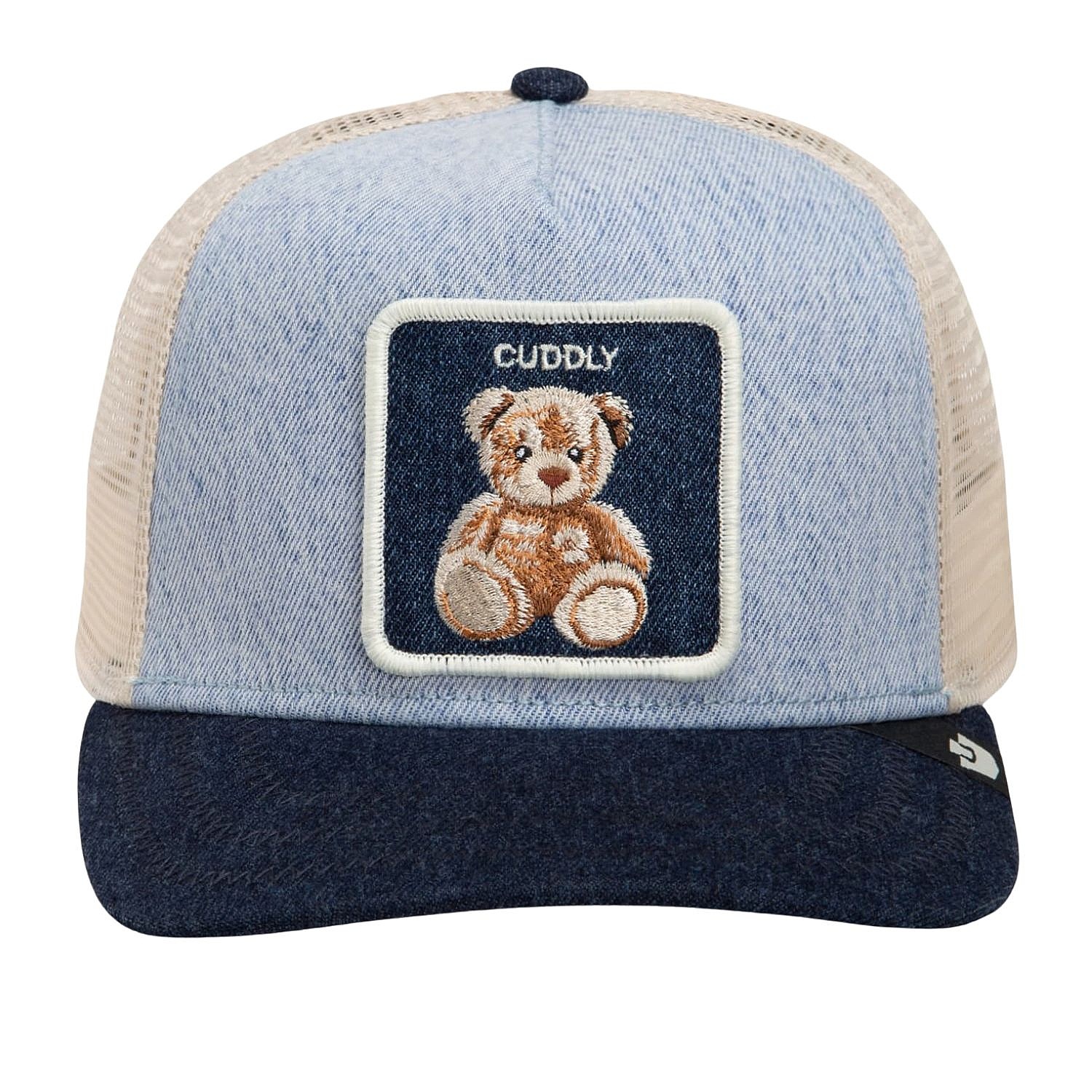 casquette Goorin Bros. Denim Cuddly Trucker - Light Denim
