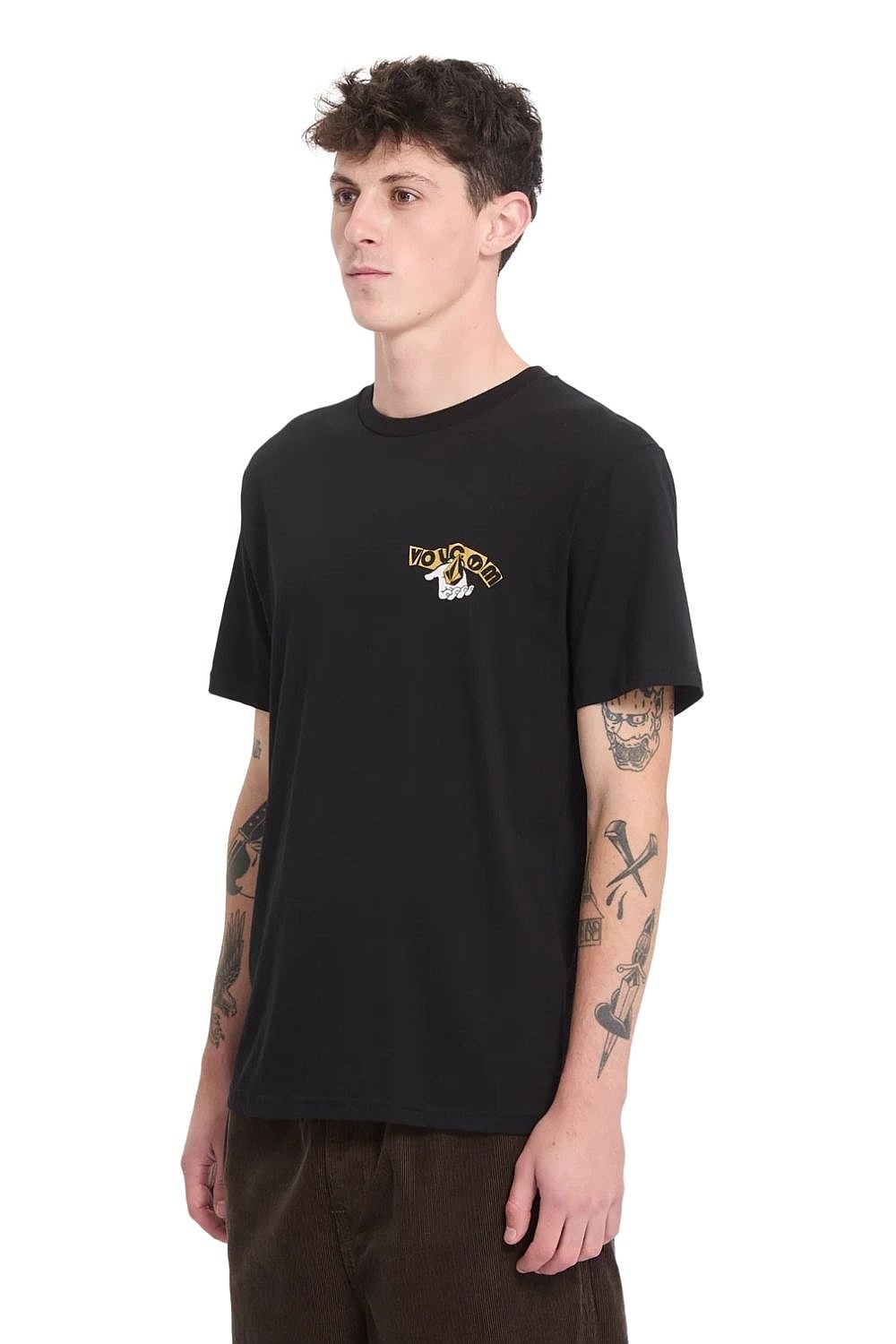 T-Shirt Volcom Stony Ball Basic - Black - men´s