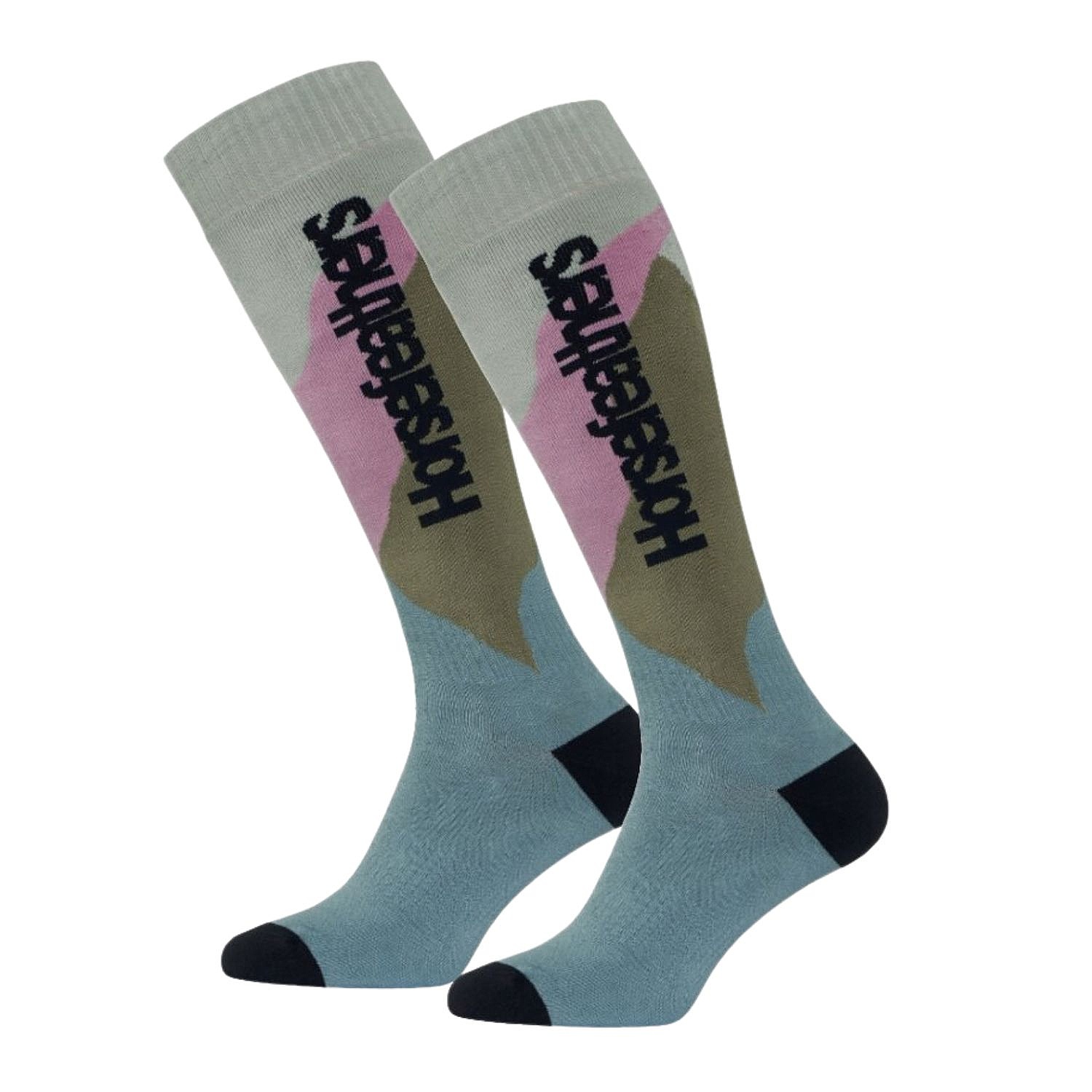 Socken Horsefeathers Capella Snow - Tea - women´s