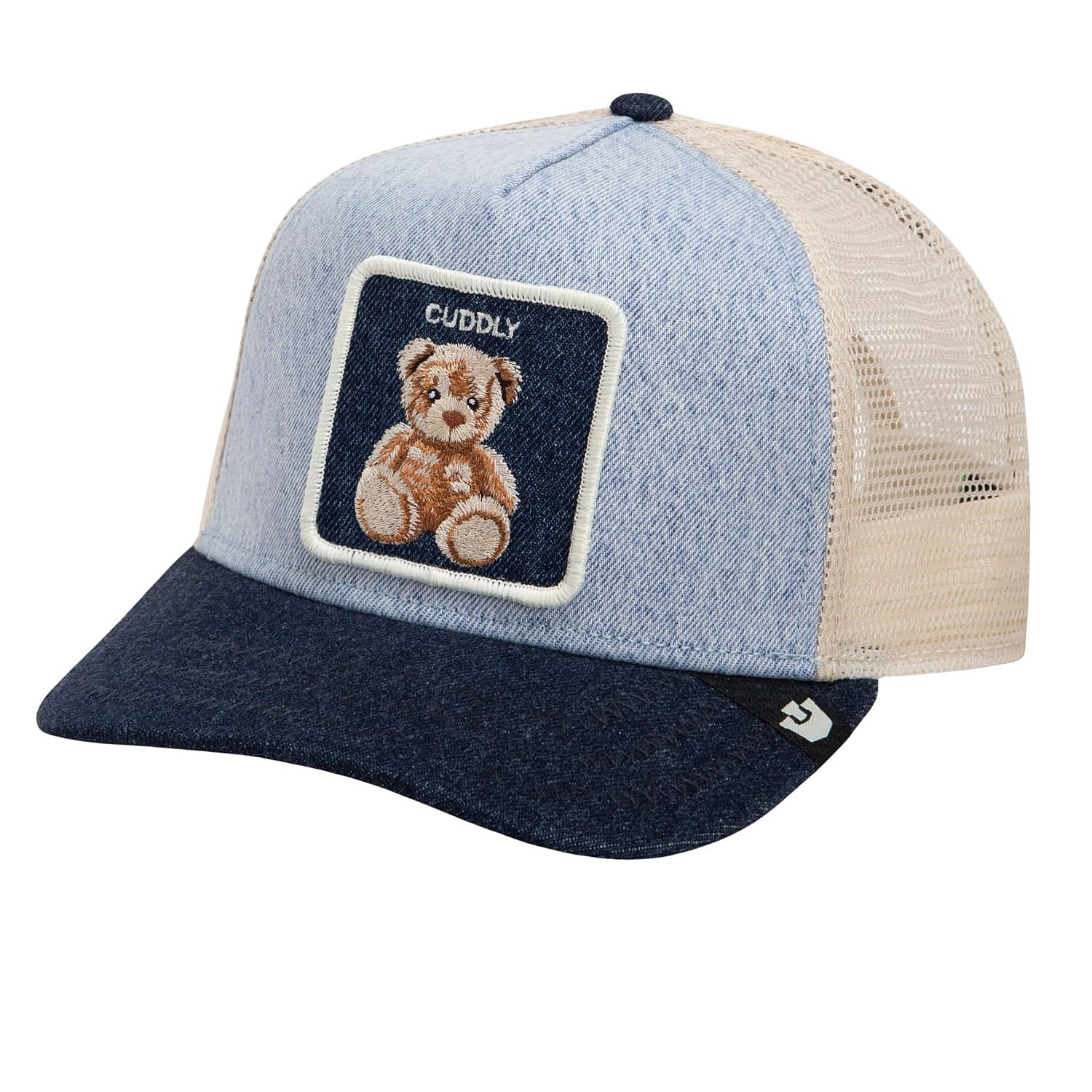 casquette Goorin Bros. Denim Cuddly Trucker - Light Denim