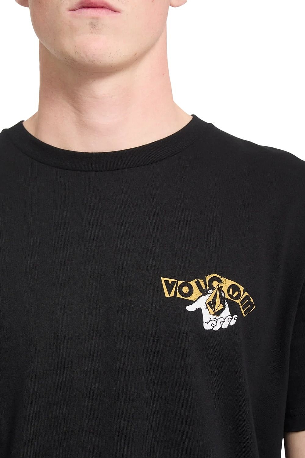 T-Shirt Volcom Stony Ball Basic - Black - men´s
