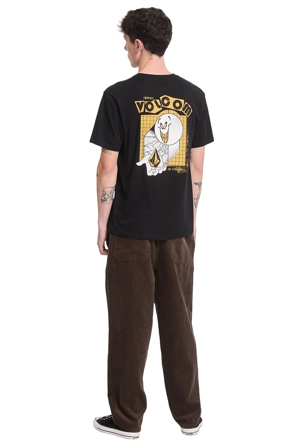 T-Shirt Volcom Stony Ball Basic - Black - men´s
