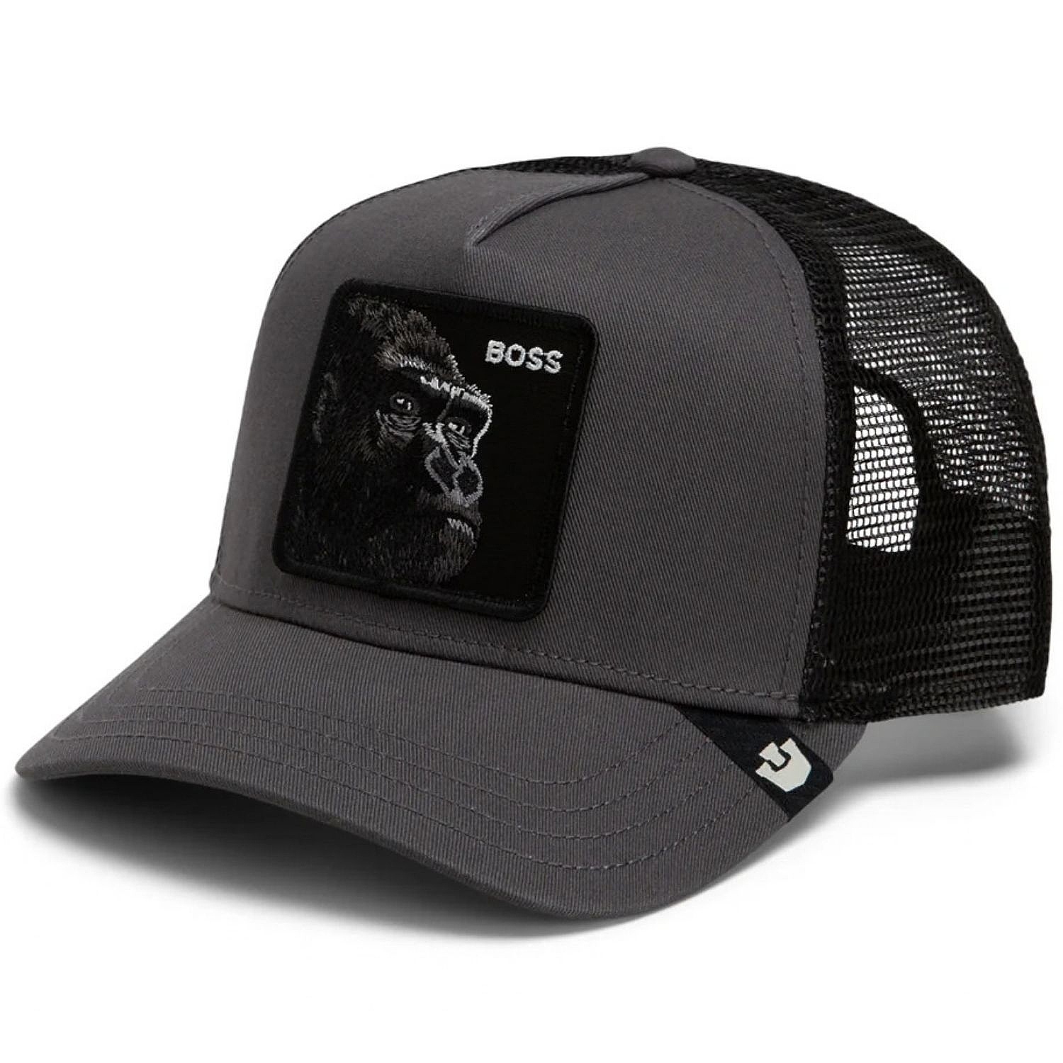 czapka z daszkiem Goorin Bros. The Boss Trucker - Oil Gray