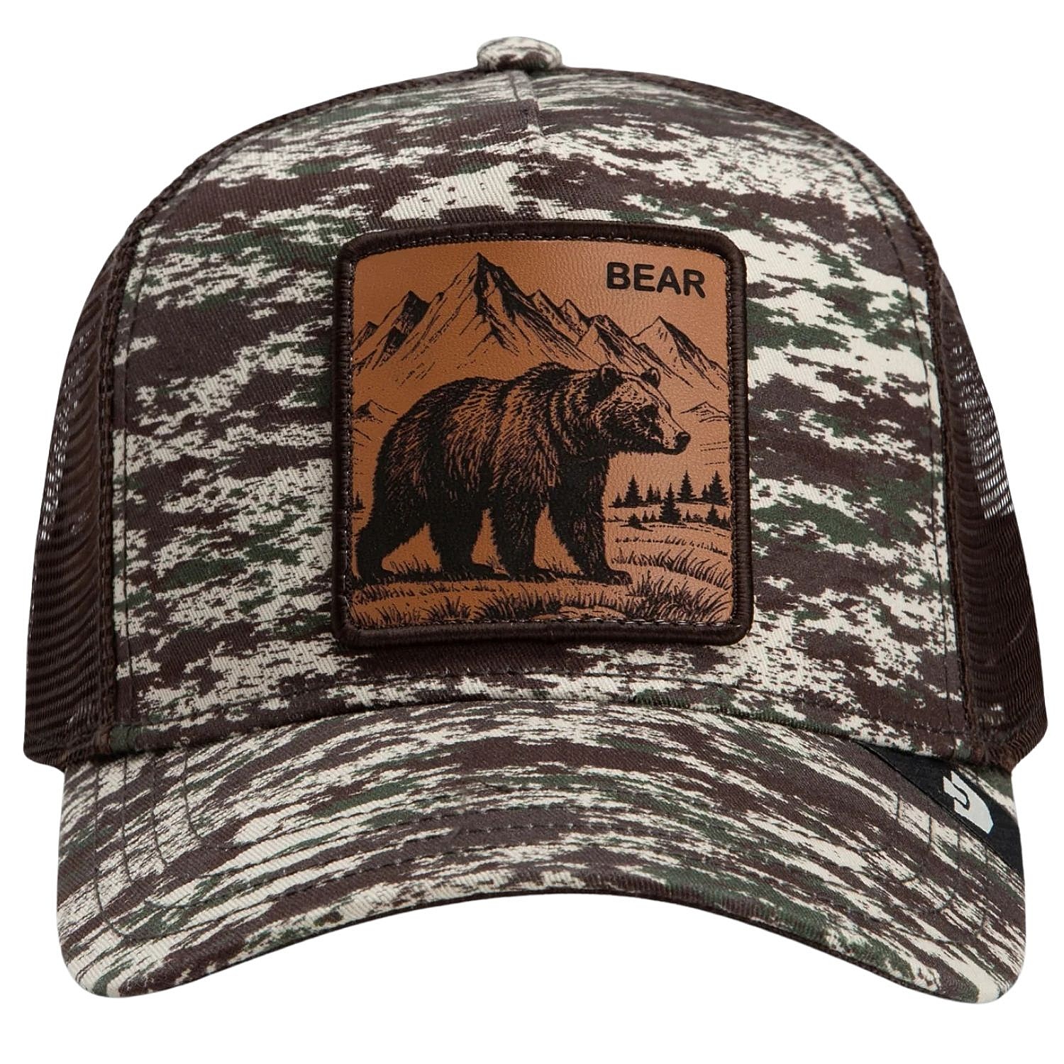 czapka z daszkiem Goorin Bros. Camo Engraved Bear Trucker - Camouflage