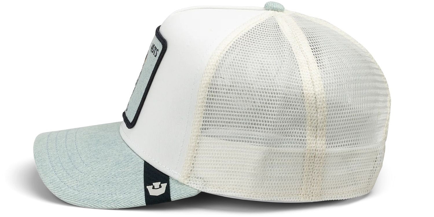 czapka z daszkiem Goorin Bros. Denim Squirrel Trucker - Light Denim