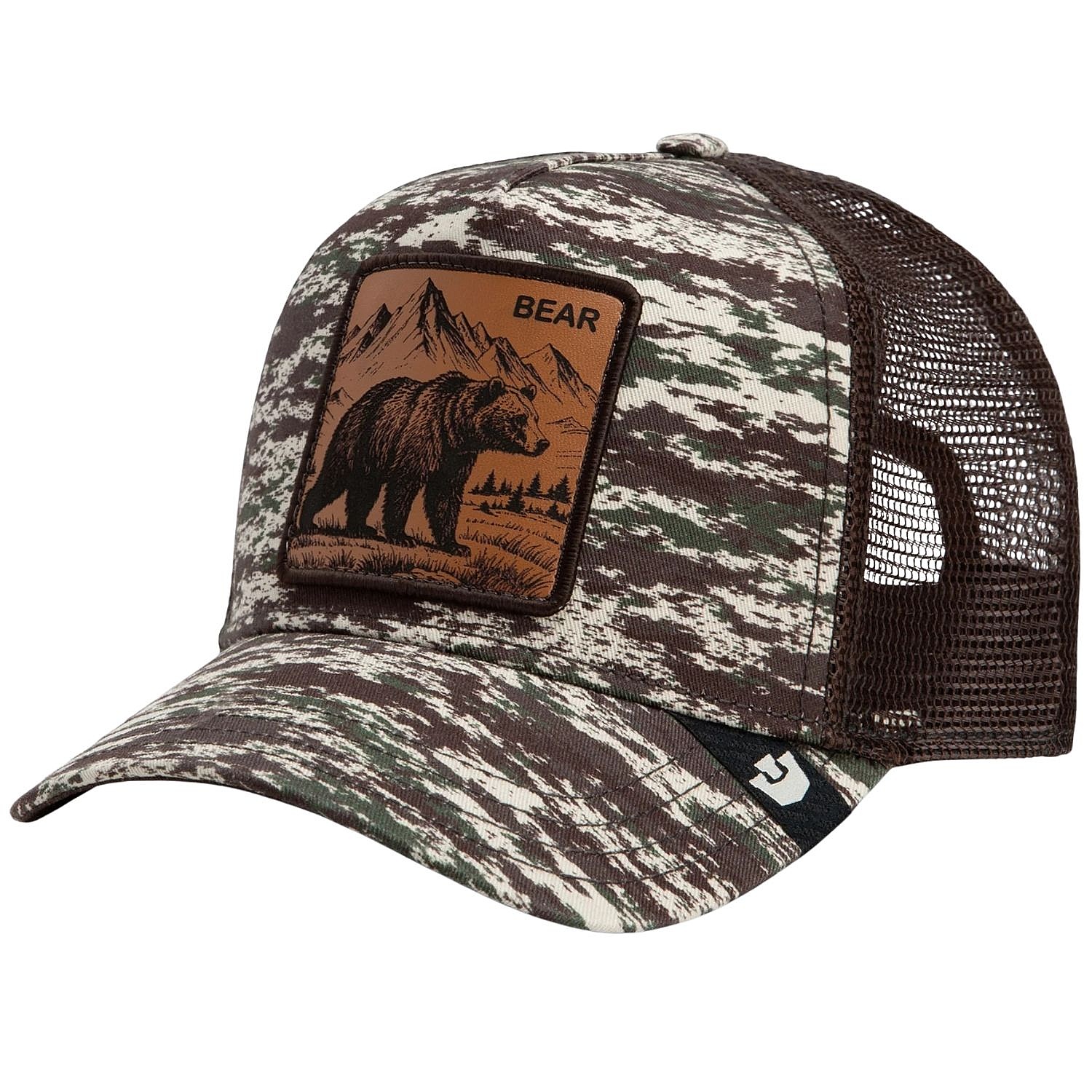 czapka z daszkiem Goorin Bros. Camo Engraved Bear Trucker - Camouflage