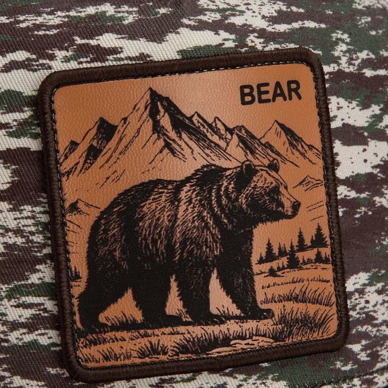 czapka z daszkiem Goorin Bros. Camo Engraved Bear Trucker - Camouflage