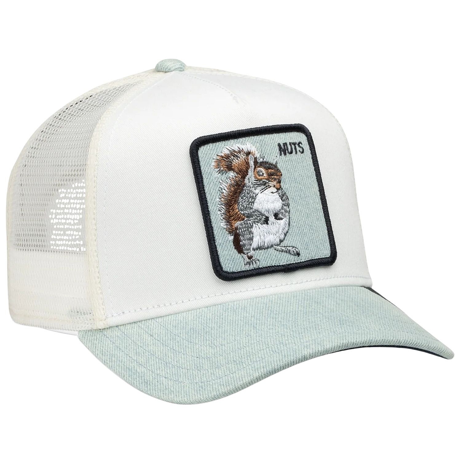 czapka z daszkiem Goorin Bros. Denim Squirrel Trucker - Light Denim