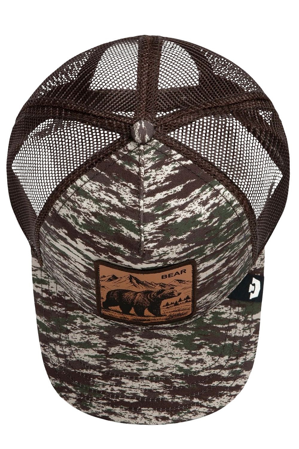 czapka z daszkiem Goorin Bros. Camo Engraved Bear Trucker - Camouflage