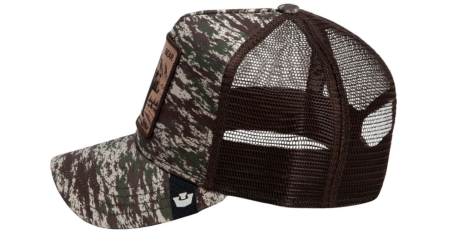 czapka z daszkiem Goorin Bros. Camo Engraved Bear Trucker - Camouflage