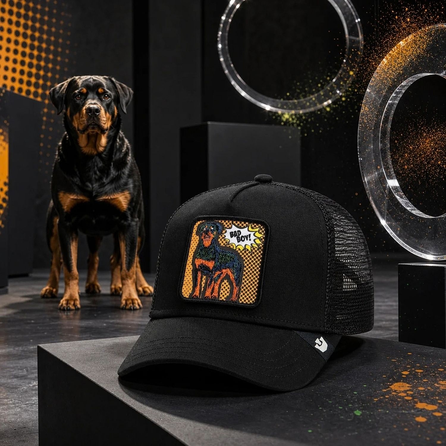 cap Goorin Bros. POPArt Bad Boy Trucker - Void