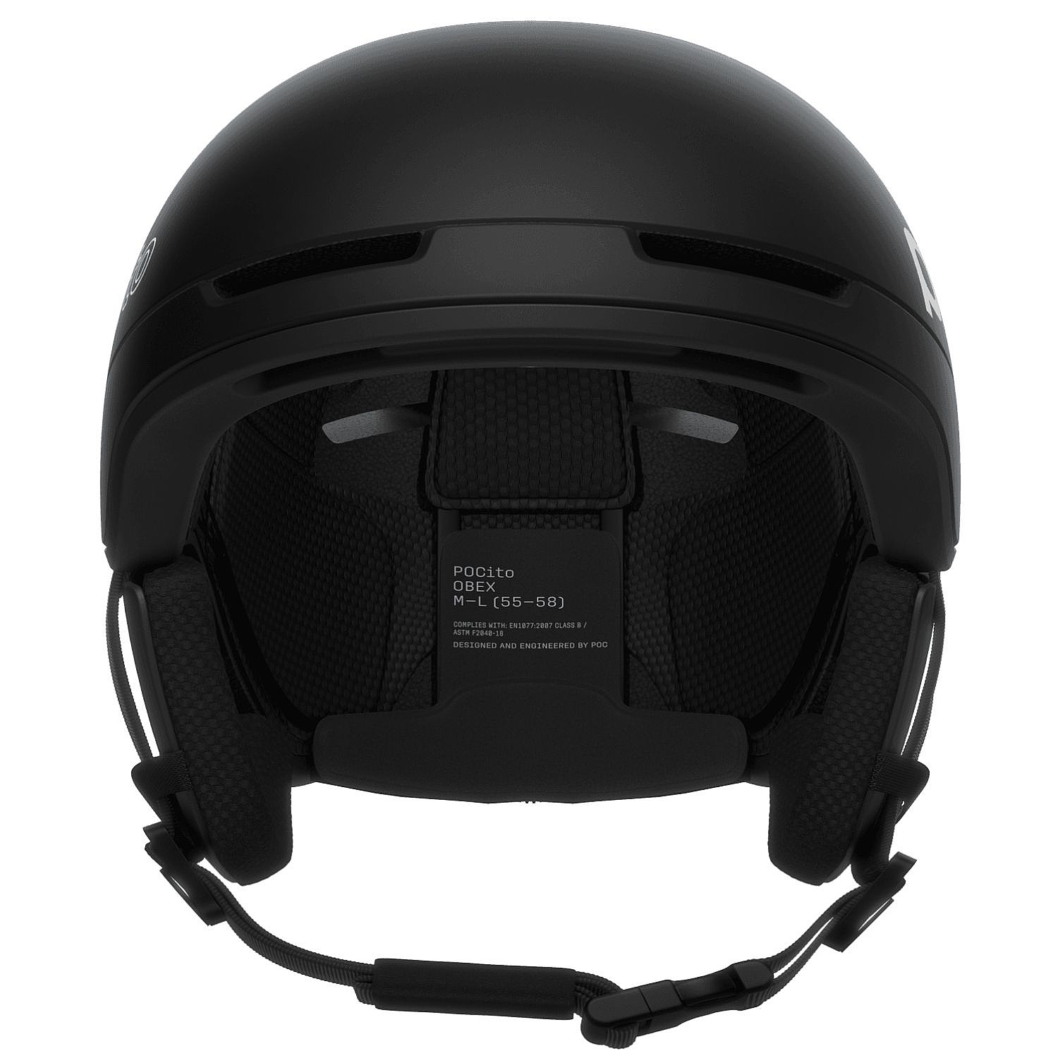 helma Poc POCito Obex Mips - Uranium Black - unisex junior