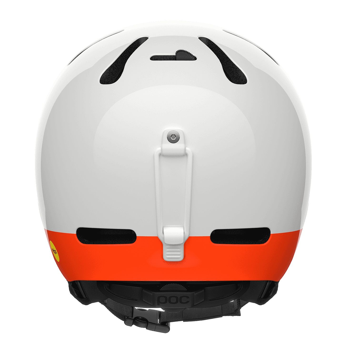 helma Poc Fornix Mips - Hydrogen White/Fluorescent Orange