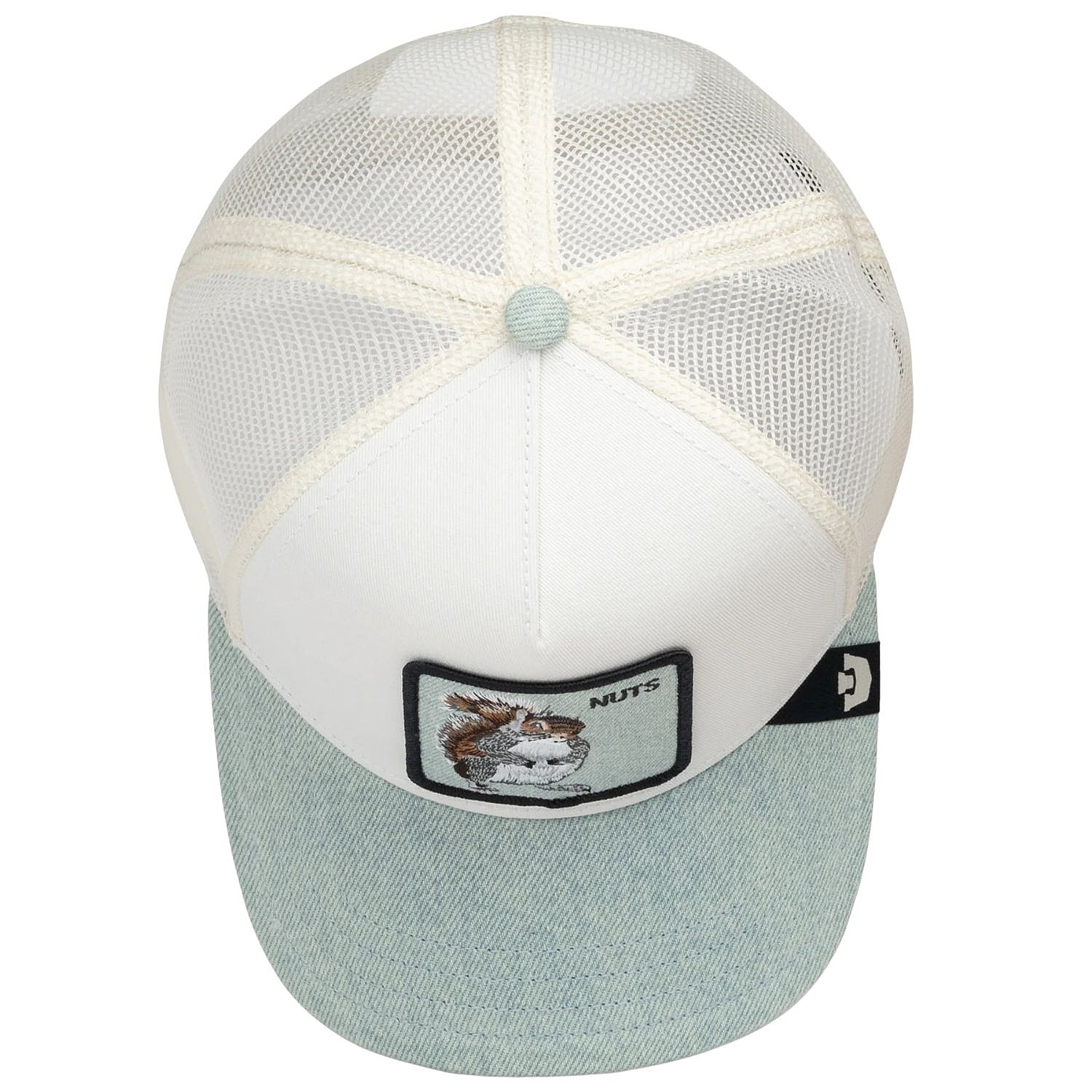 czapka z daszkiem Goorin Bros. Denim Squirrel Trucker - Light Denim