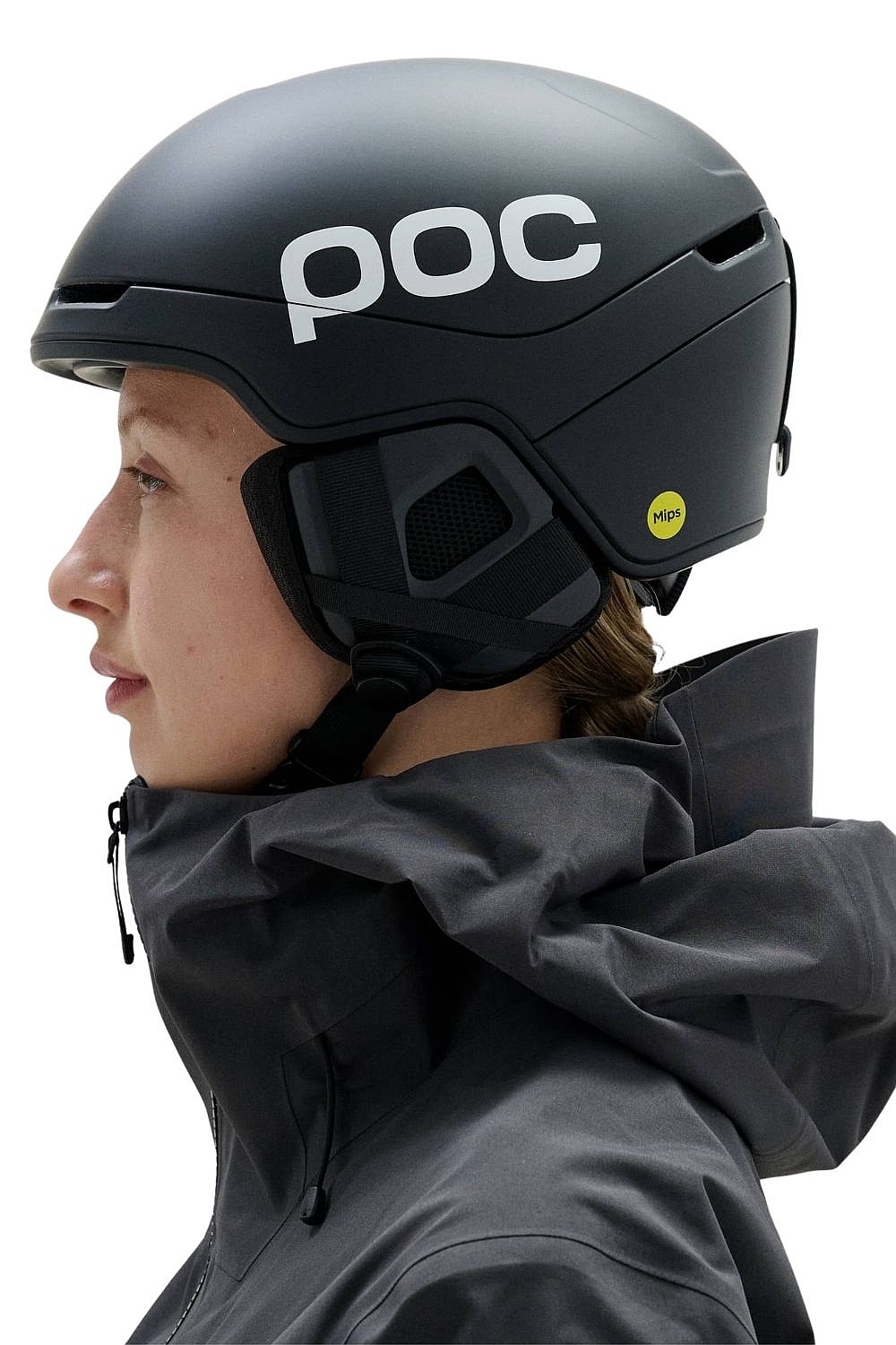 helma Poc Obex Countour Mips - Uranium Black Matt