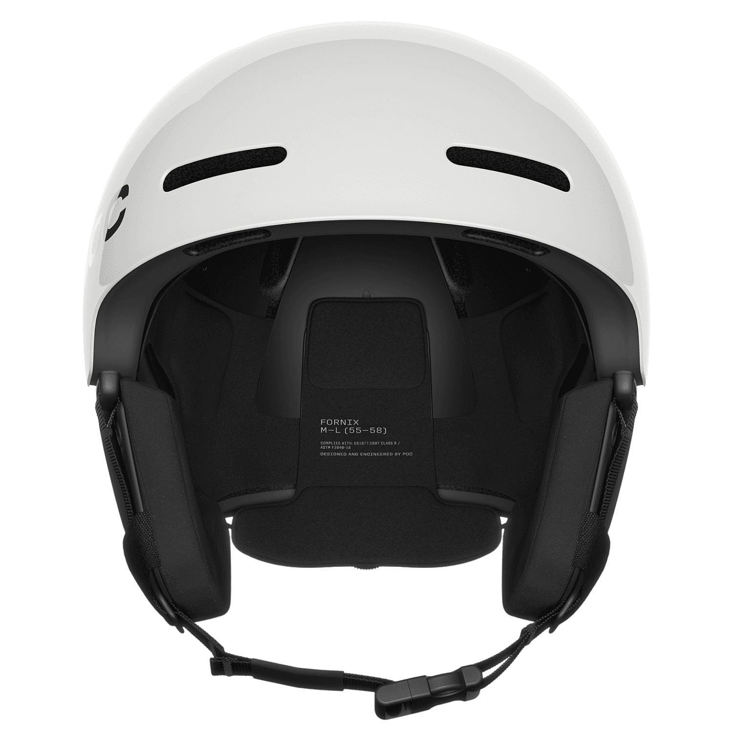 helma Poc Fornix Mips - Hydrogen White/Fluorescent Orange