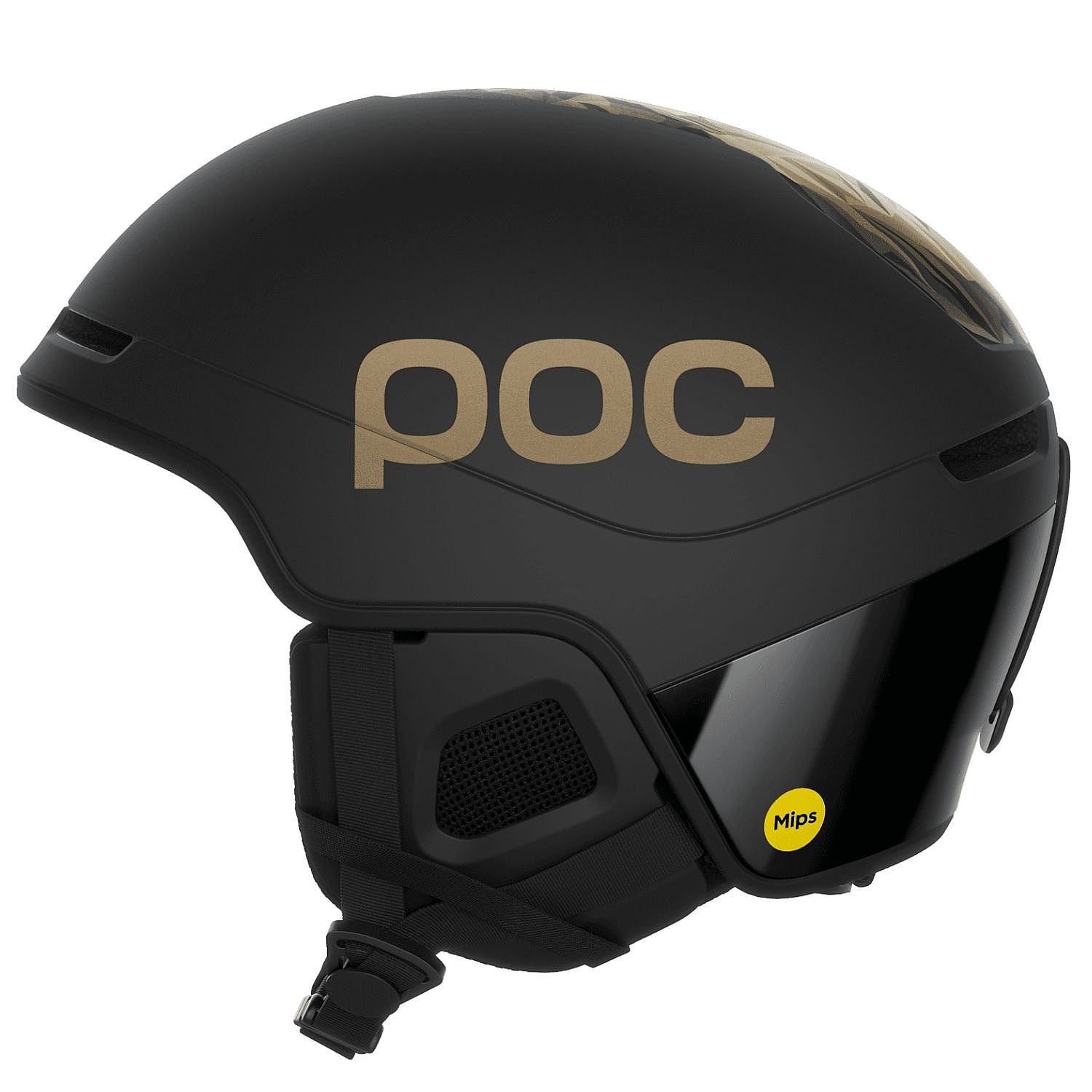 helma Poc Obex Countour Marco Odermatt Mips - Uranium Black/Podium Gold