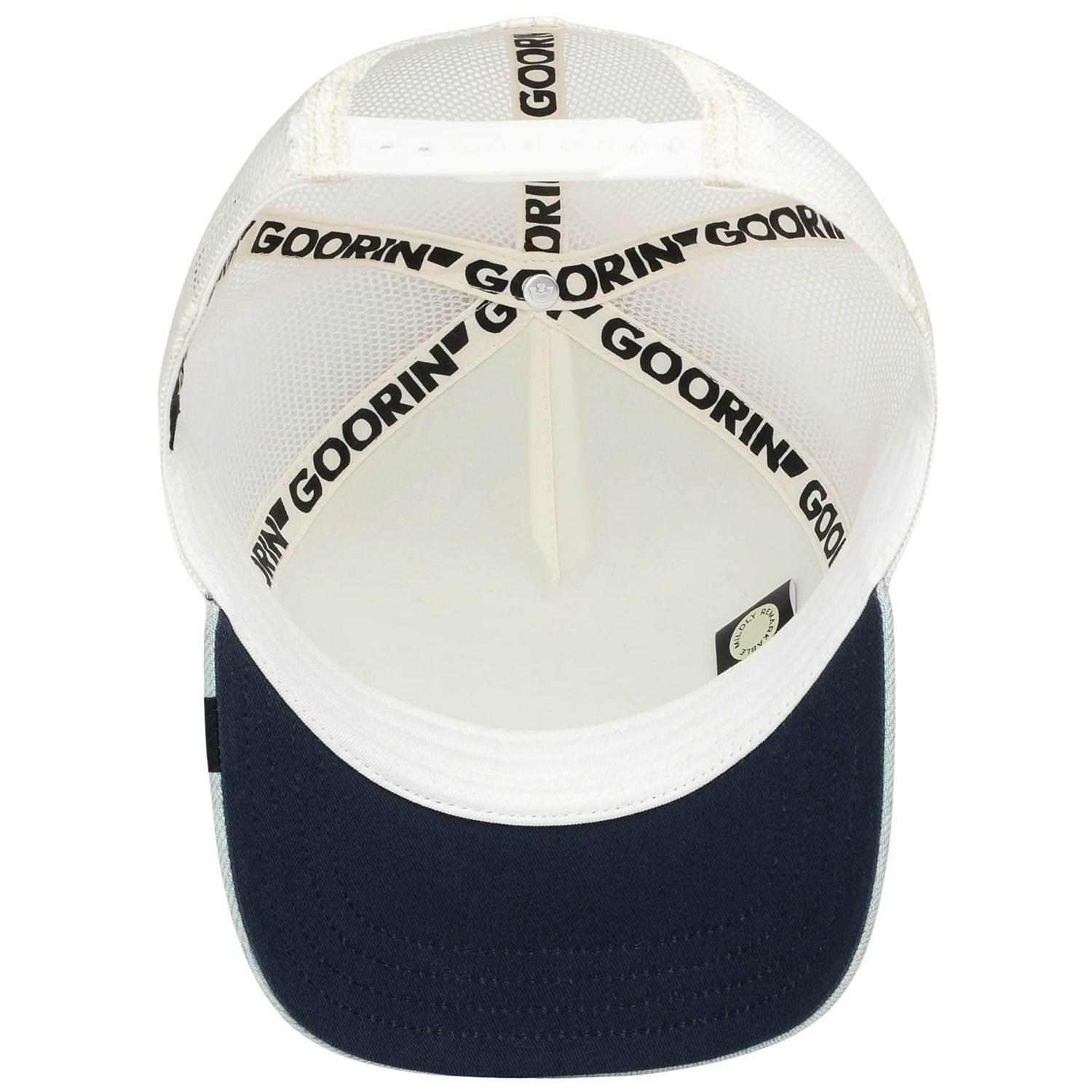 czapka z daszkiem Goorin Bros. Denim Squirrel Trucker - Light Denim