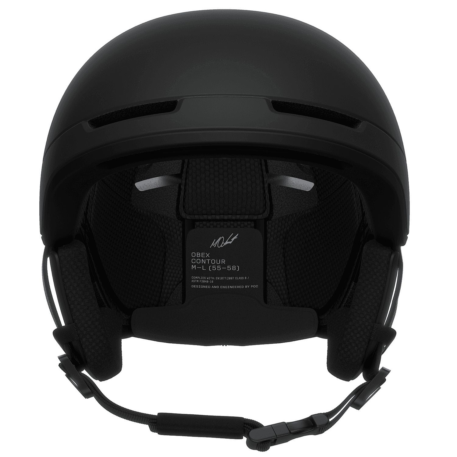 helma Poc Obex Countour Marco Odermatt Mips - Uranium Black/Podium Gold