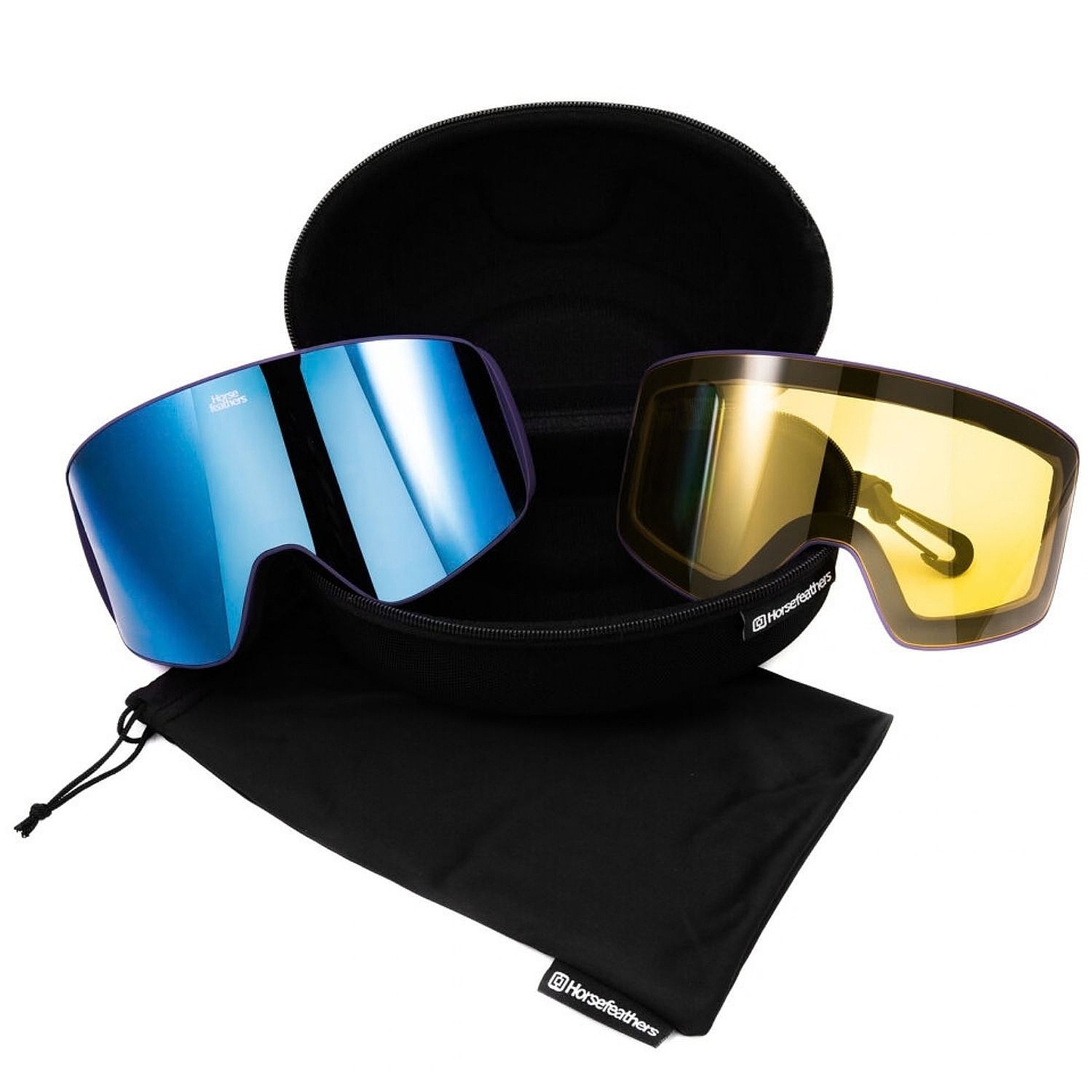 goggles Horsefeathers Lynx - Aurora/Mirror Blue