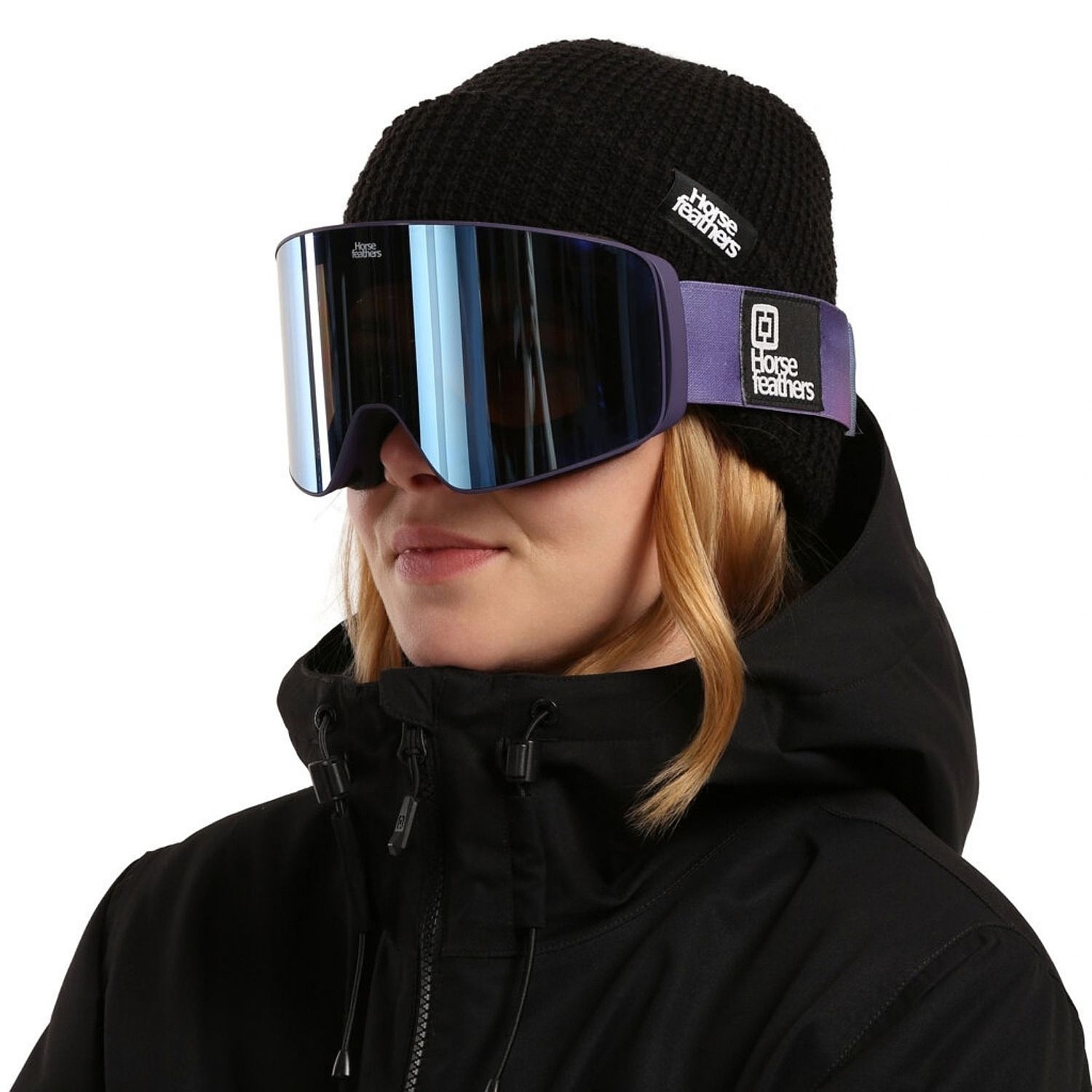 goggles Horsefeathers Lynx - Aurora/Mirror Blue