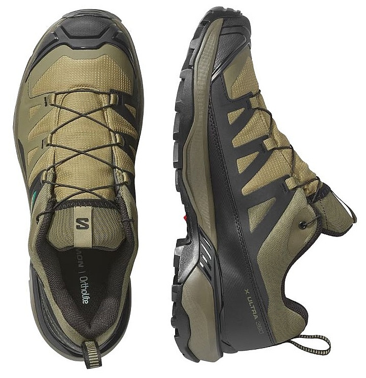 topánky Salomon X Ultra 360 GTX - Olive Night/Black/Martini Olive - men´s