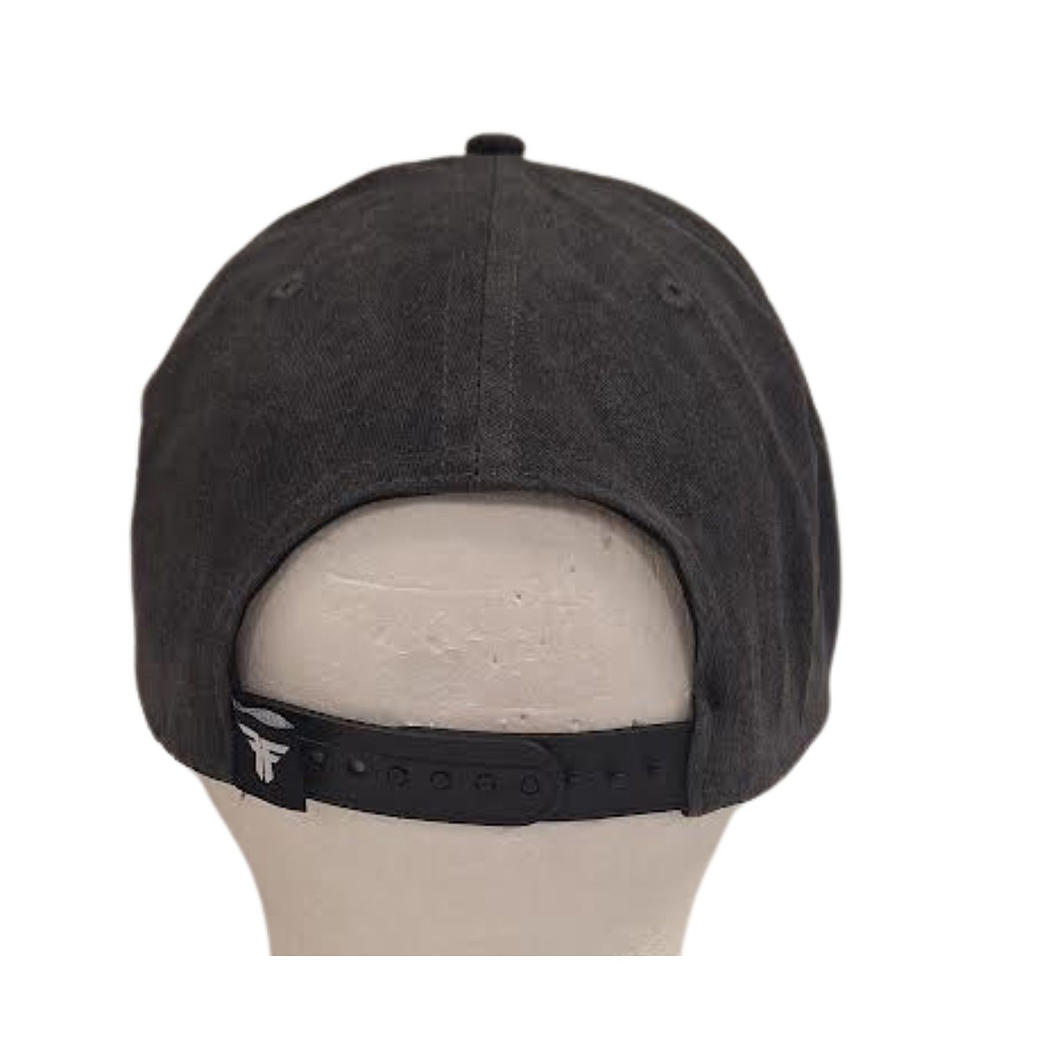 cap Fallen Insignia Flat - Black Washed/Black - men´s