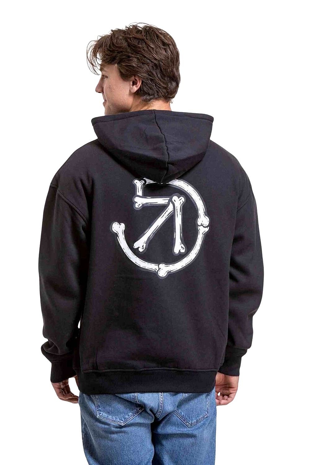 sweat-shirt Meatfly Fry - Black Bones