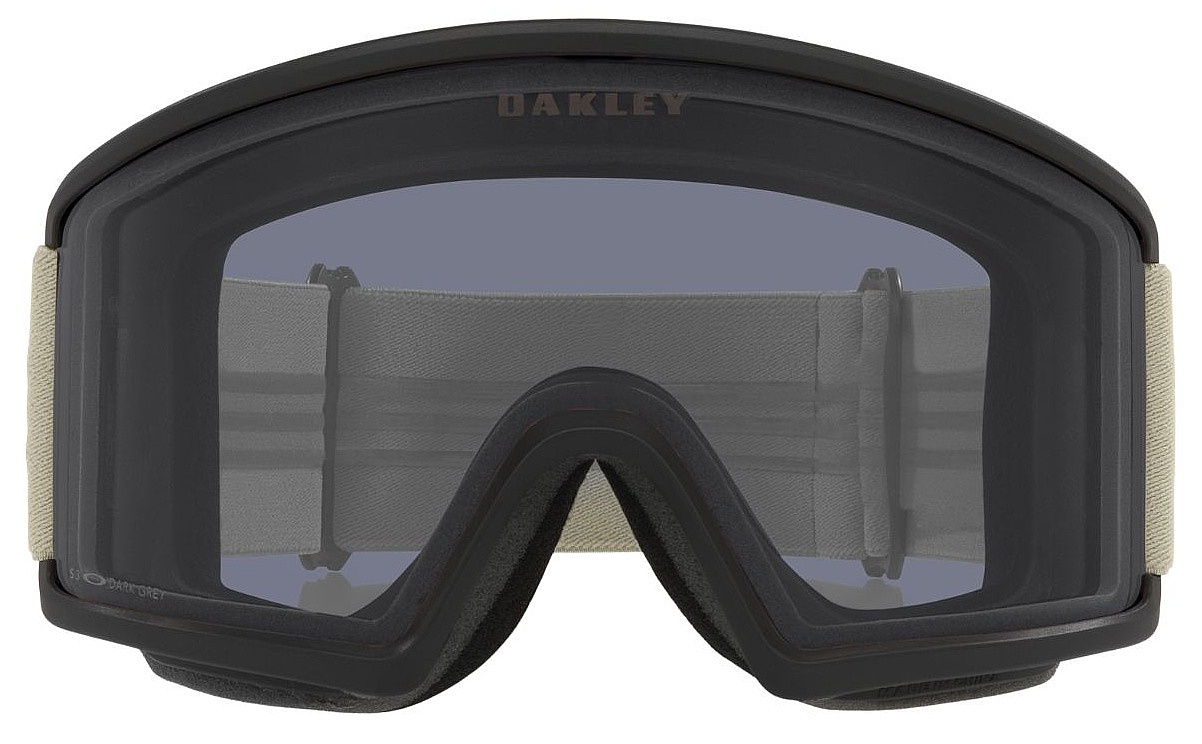 goggles Oakley Target Line L - Black/Dark Grey