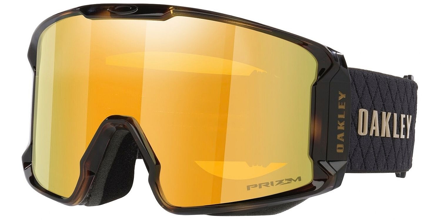 Skibrille Oakley Line Miner L - Su Yiming Brown Tortoise/Prizm Snow 24K - men´s