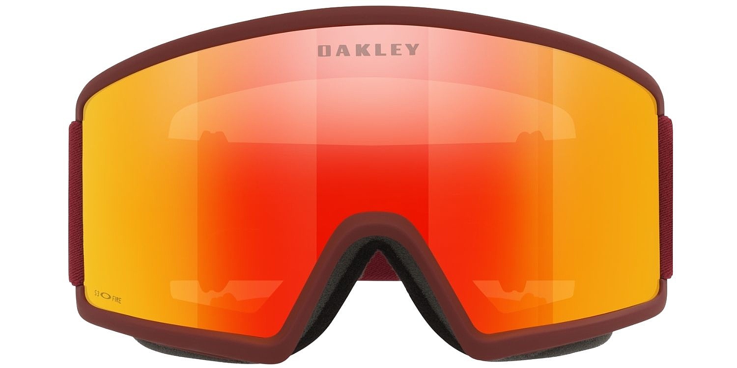 goggles Oakley Target Line L - Iron Red/Fire Iridium